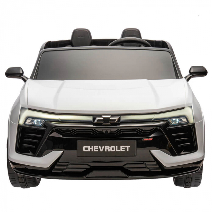 Masinuta Electrica Chevrolet Blazer 2 locuri 12V Roti din Spuma Alba [3]