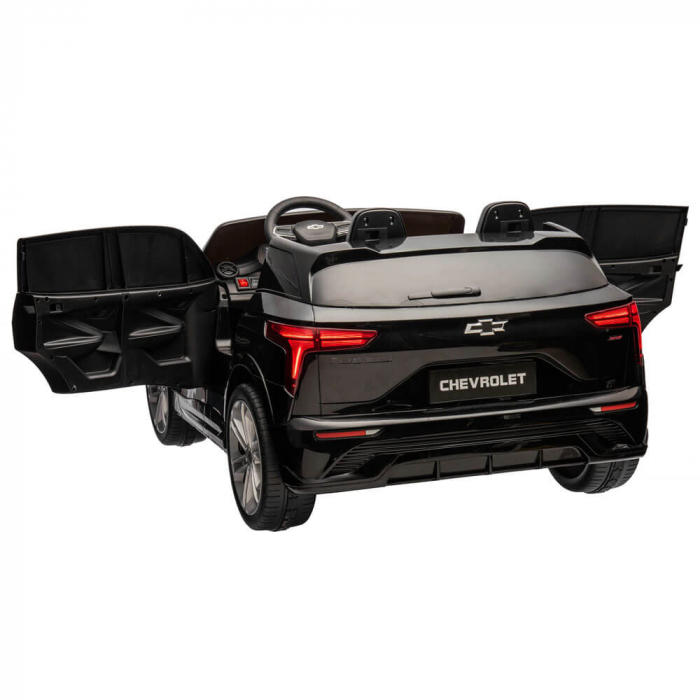 Masinuta Electrica Chevrolet Blazer 2 locuri 12V Roti din Spuma Negru [2]