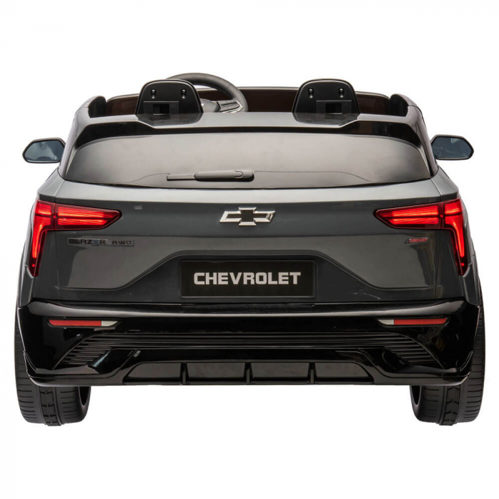 Masinuta Electrica Chevrolet Blazer 2 locuri 12V Roti din Spuma Gri [4]