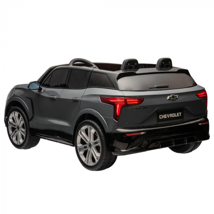 Masinuta Electrica Chevrolet Blazer 2 locuri 12V Roti din Spuma Gri [3]