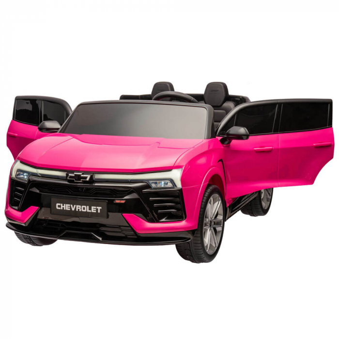 Masinuta Electrica Chevrolet Blazer 2 locuri 12V Roti din Spuma Roz [3]