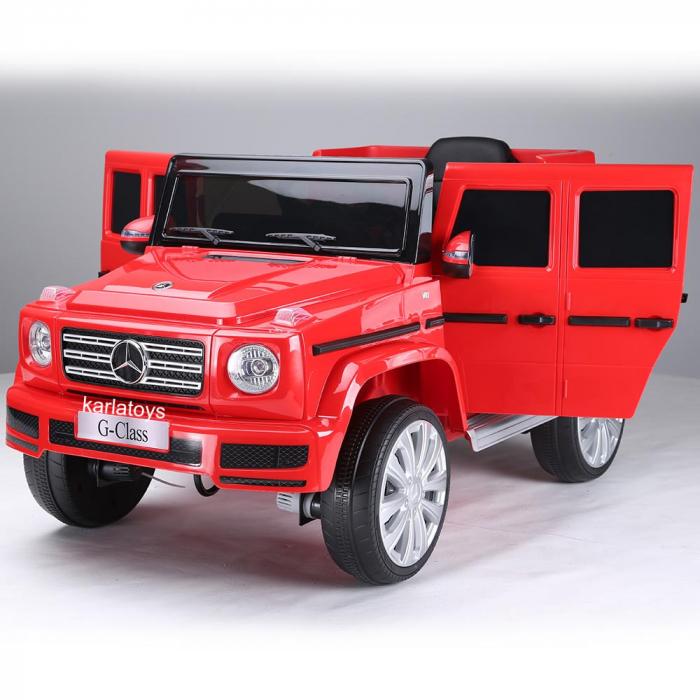 Masinuta electrica copii Jeep Mercedes G500 12V Roti din Spuma Eva [2]