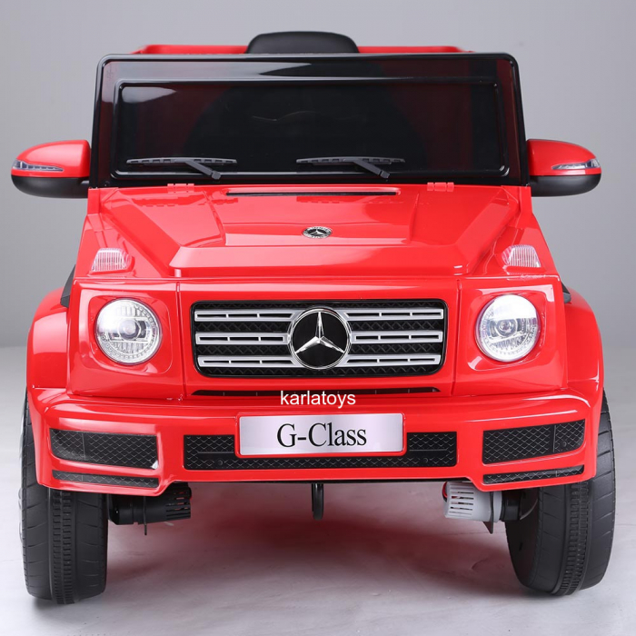 Masinuta electrica copii Jeep Mercedes G500 12V Roti din Spuma Eva [5]