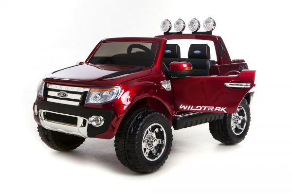 Masinuta electrica Ford Ranger 4x4 petru copii Visiniu [3]