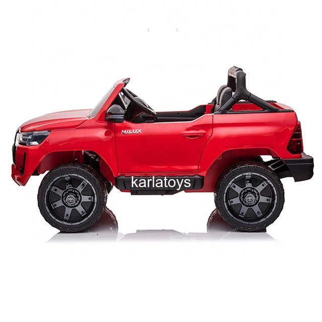 Masinuta Electrica  Jeep Copii 4X4 Toyota Hilux cu 2 Locuri si Radiotelecomanda [4]