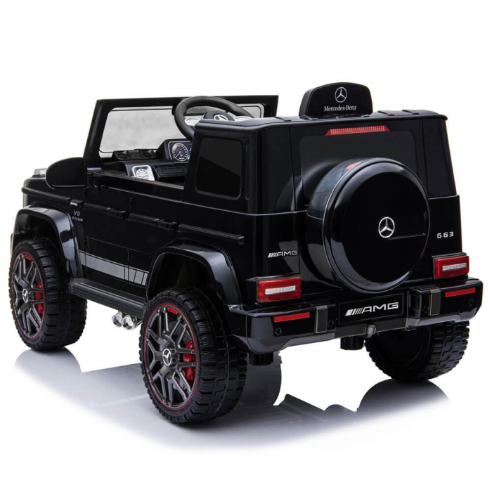 Masinuta electrica Jeep pentru copii Mercedes G63 12V Roti Spuma [4]
