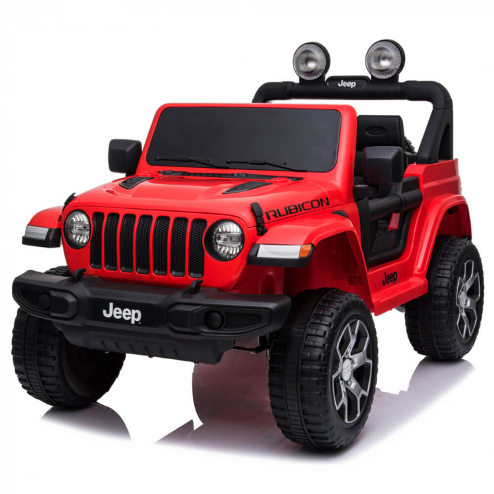 Masinuta Electrica Jeep Rubicon 4x4 Cheie si Telecomanda 12V [1]