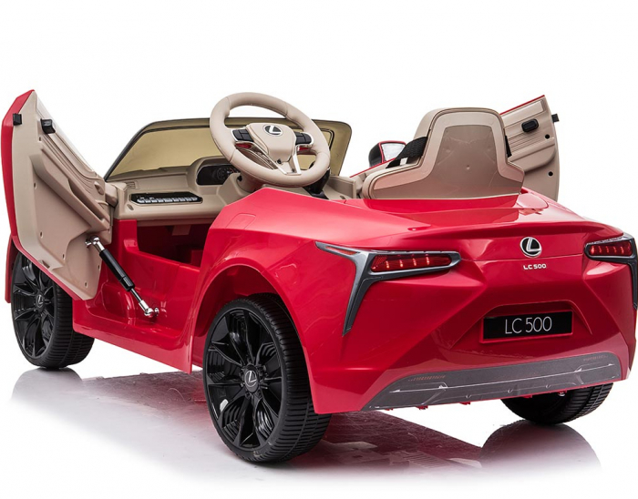Masinuta Electrica Lexus LC500 12V pentru copii cu Roti din Spuma [7]