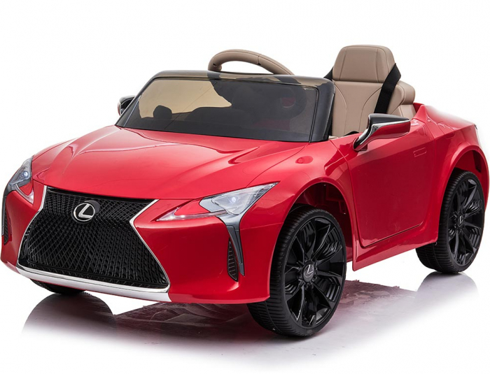 Masinuta Electrica Lexus LC500 12V pentru copii cu Roti din Spuma [10]