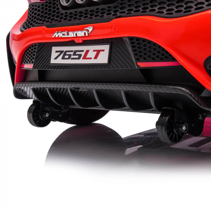 Masinuta electrica McLaren 765LT Roti din spuma si Radiotelecomanda Rosu 12V [5]