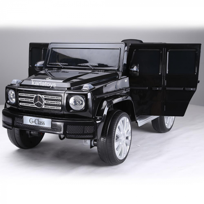 Masinuta electrica copii Jeep Mercedes G500 12V Roti din Spuma Eva [2]