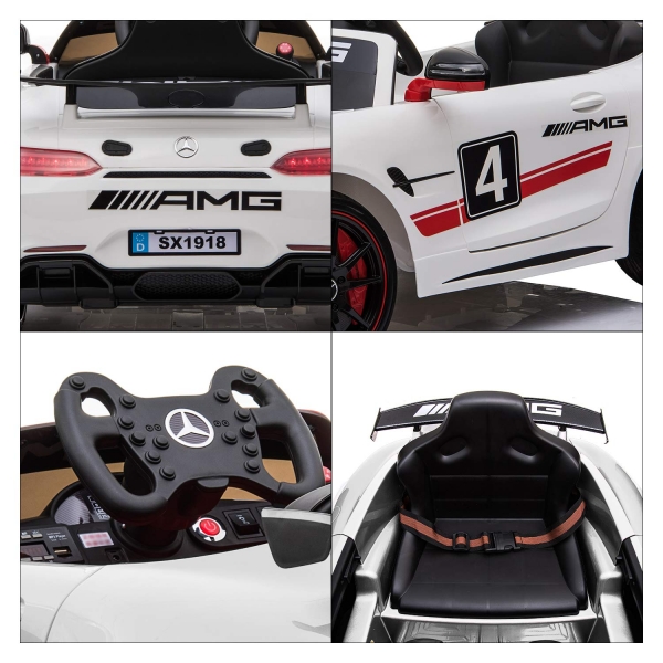 Masinuta Electrica MERCEDES GT4 Sport 12 v Copii sistem Troler [2]