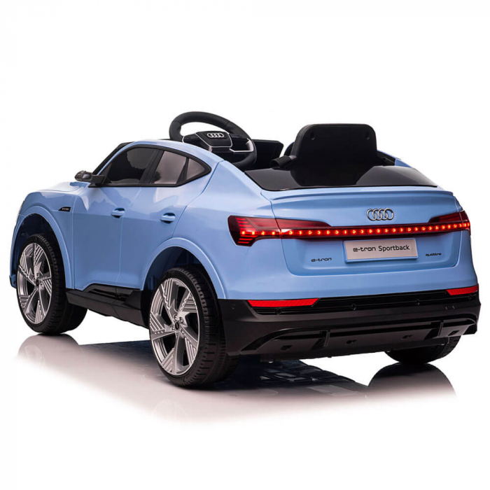 Masinuta Electrica pentru Copii Audi E-Tron 4x4 cu Roti din Spuma EVA [2]