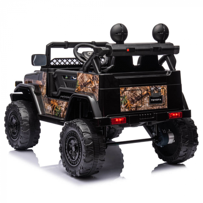 Masinuta Electrica Toyota FJ Cruiser 12V Copii Roti EVA MP3 Piele Eco Bluetooth [3]