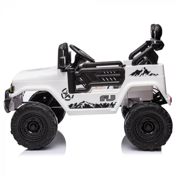 Masinuta Electrica Toyota FJ Cruiser 12V Copii Roti EVA MP3 Piele Eco Bluetooth [5]