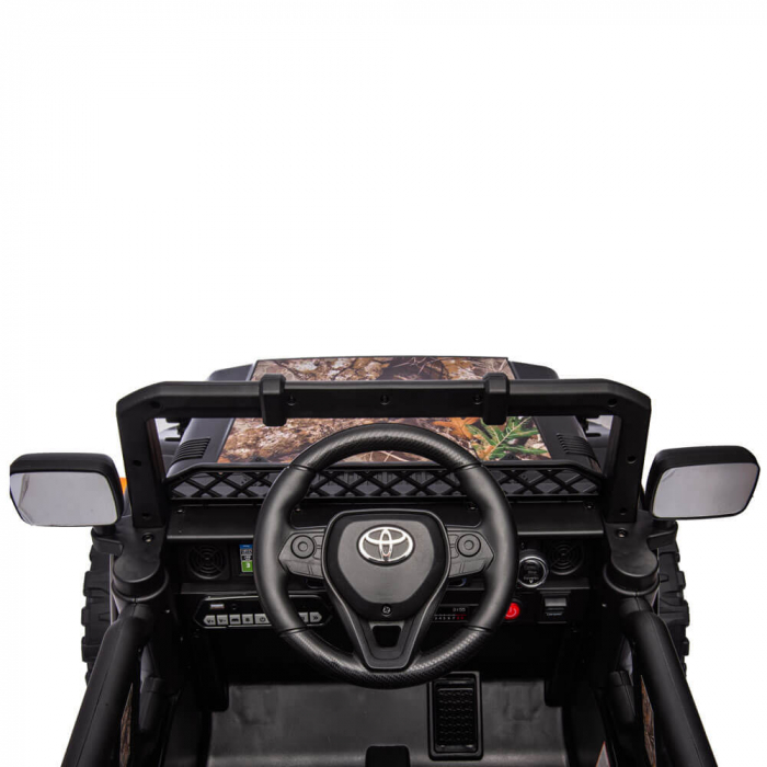 Masinuta Electrica Toyota FJ Cruiser 12V Copii Roti EVA MP3 Piele Eco Bluetooth [5]