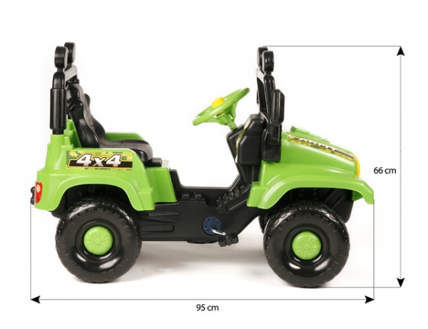 Masinuta tip Jeep cu pedale pentru copii [2]