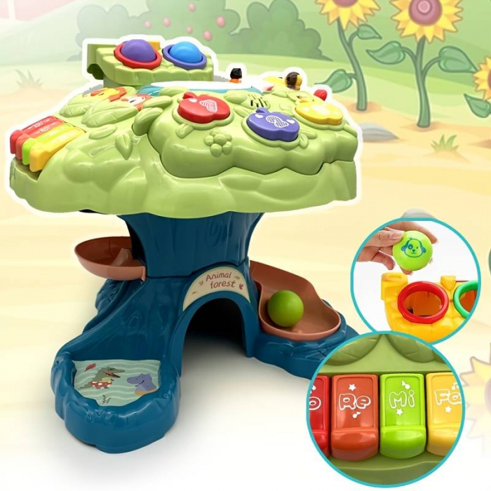 Masuta Activitatii Copacel cu Tobogan Wisdom Tree [5]