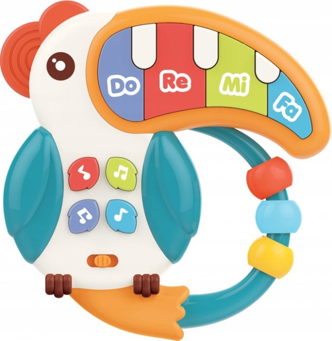 Masuta Multifunctionala Interactiva pentru Bebelusi - Circuit cu Bile, Sunete si Lumini [6]