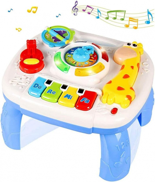 Masuta multifunctionala 2 in 1 Activitati Girafa [4]