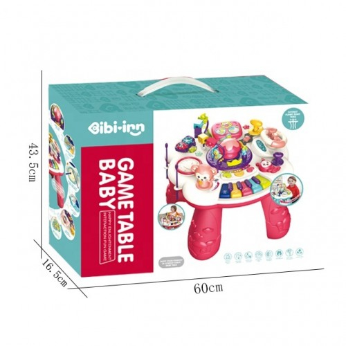 Masuta Interactiva Bebe multifunctionala cu activitati  sunete si lumini [7]
