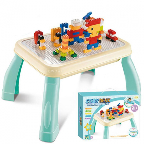 Masuta tip Lego 2 in 1 cu 120 piese [6]