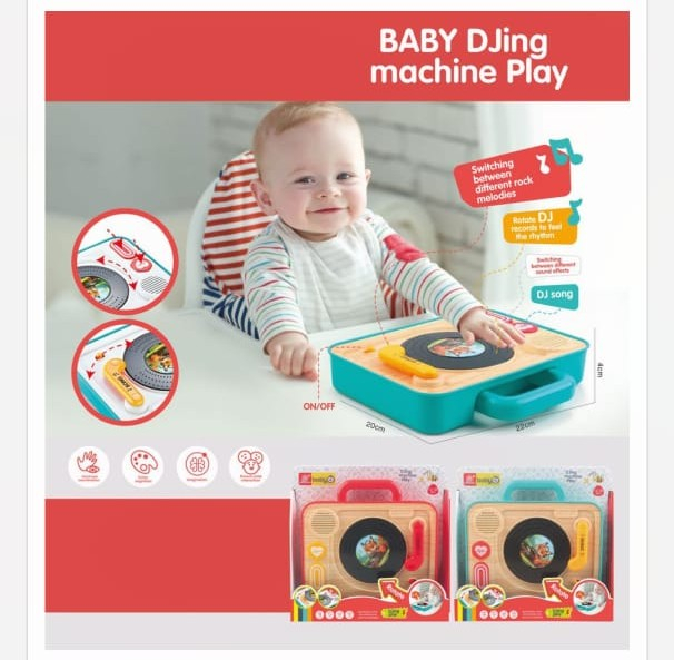 Mini DJ Interactiv pentru Bebelusi – Masa DJ Muzicala cu Melodii Clasice [4]