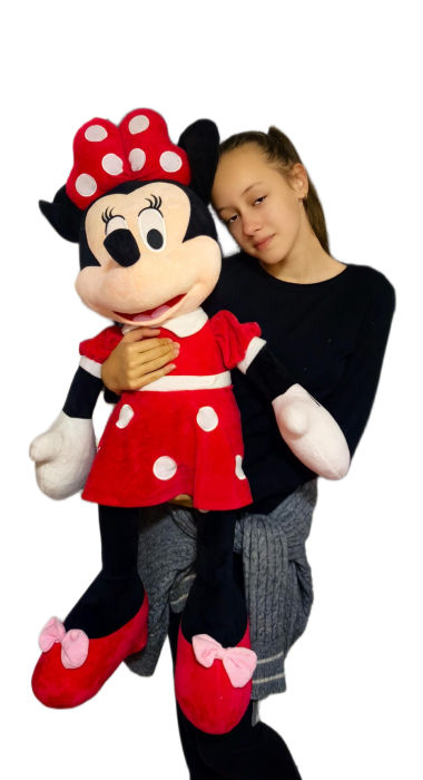 Minnie Mouse din Plus - Jucarie Mare de 100 cm pentru Copii [4]