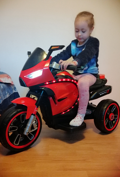 Motocicleta Electrica Copii Moto 3D Acceleratie Ghidon [5]