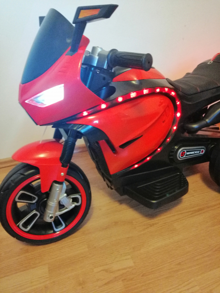 Motocicleta Electrica Copii Moto 3D Acceleratie Ghidon [9]