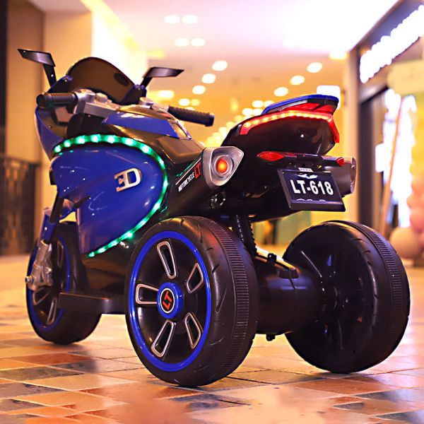 Motocicleta Electrica Copii Moto 3D Acceleratie Ghidon [2]