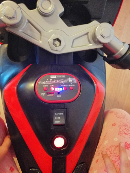 Motocicleta Electrica Copii Moto 3D Acceleratie Ghidon [15]