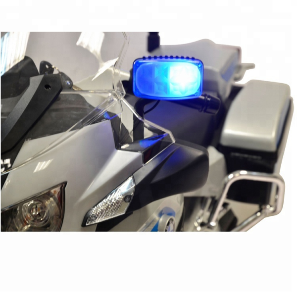 Motocicleta electrica copii BMW R1200 Police 12 v cu roti ajutatoare [5]