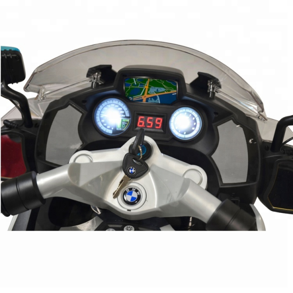 Motocicleta electrica copii BMW R1200 Police 12 v cu roti ajutatoare [4]