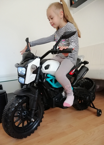 Motocicleta Electrica Copii Sport Acceleratie Ghidon [7]