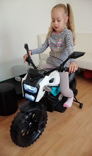 Motocicleta Electrica Copii Sport Acceleratie Ghidon [9]