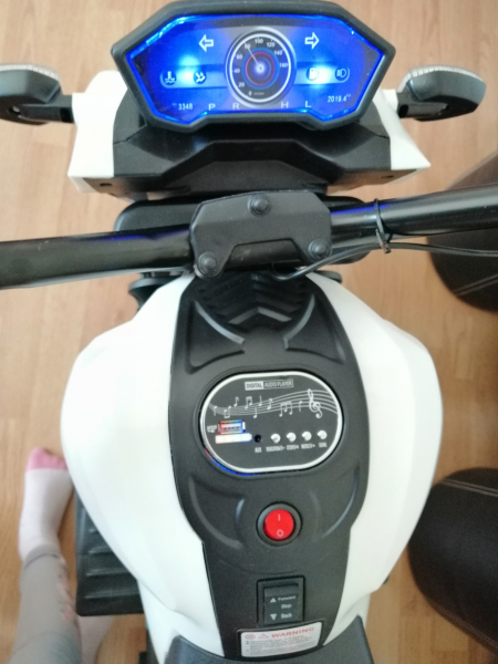 Motocicleta Electrica Copii Sport Acceleratie Ghidon [12]