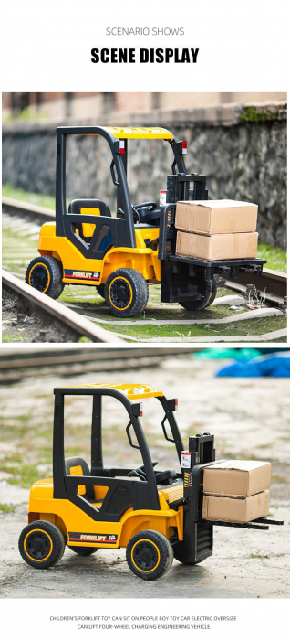 Motostivuitor Elecric Copii  12v cu lift functional [6]