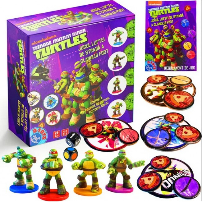 Joc de societate cu Țestoasele Ninja D-toys [3]
