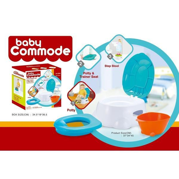 Olita copii, scaunel si reductor Commode - Albastra [4]