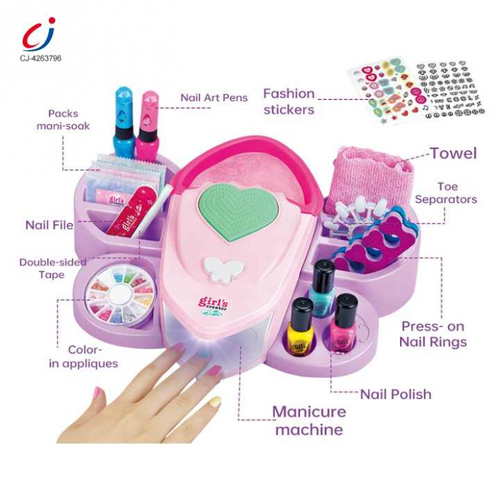 Set de Manichiura pentru Fete – Nail Art, Uscator de Unghii si Accesorii Creative [2]