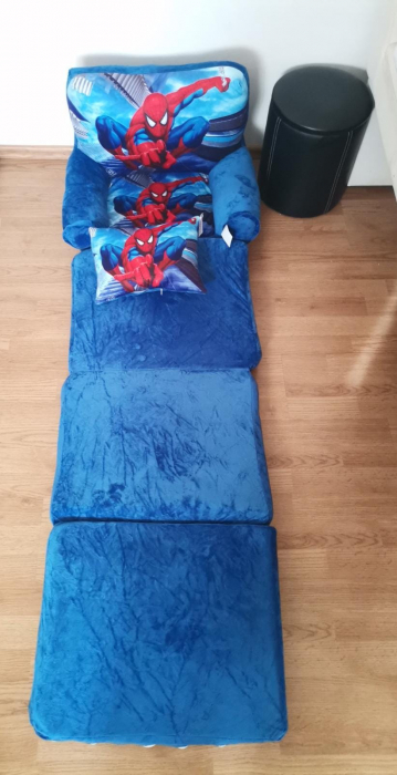 Omul Paianjen Spiderman Fotoliu din Plus Extensibil cu Pernuta [3]