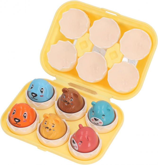 OuaOua Interactive Hide & Squeak Eggs - Jucarii de Potrivire a Oualor pentru Copii [2]