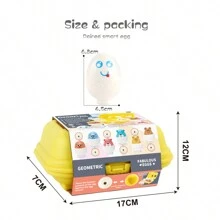 OuaOua Interactive Hide & Squeak Eggs - Jucarii de Potrivire a Oualor pentru Copii [5]