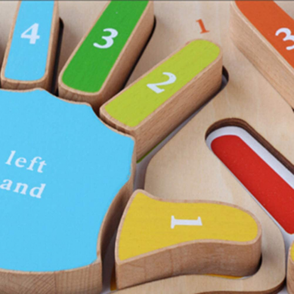 Joc Puzzle Lemn Montesorii 3D Palma [4]