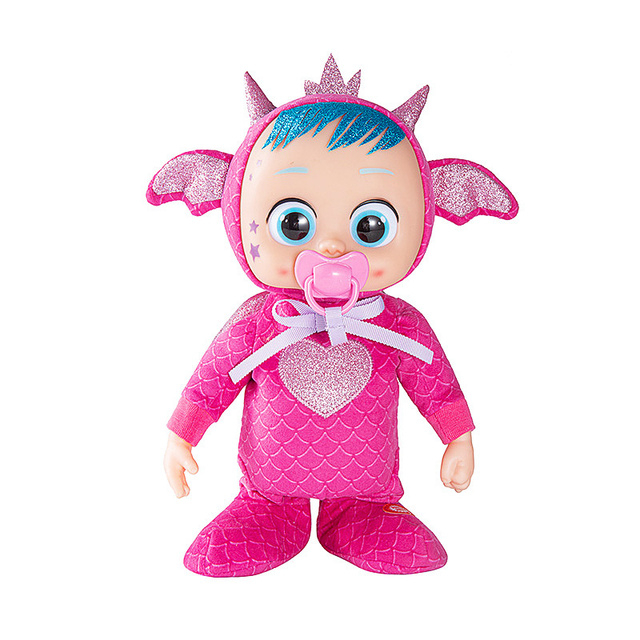 Papusa Bebelus Interactiv tip Baby Cry  Animalut Plange Merge [3]