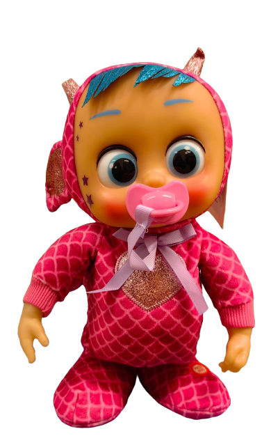 Papusa Bebelus Interactiv tip Baby Cry  Animalut Plange Merge [2]