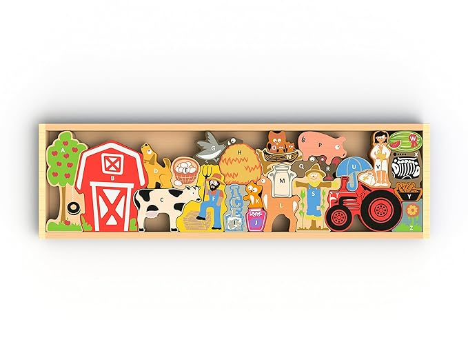 Puzzle din lemn Ferma Animalelor [3]