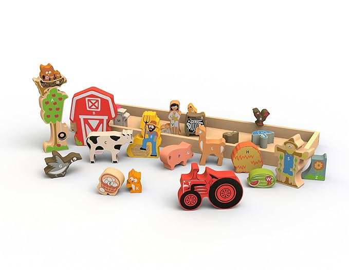 Puzzle din lemn Ferma Animalelor [2]