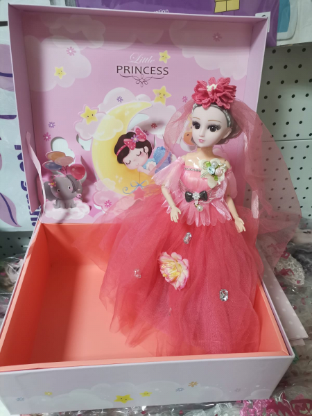 Papusa Muzicala rotativa in cutie cadou Little Princess [6]